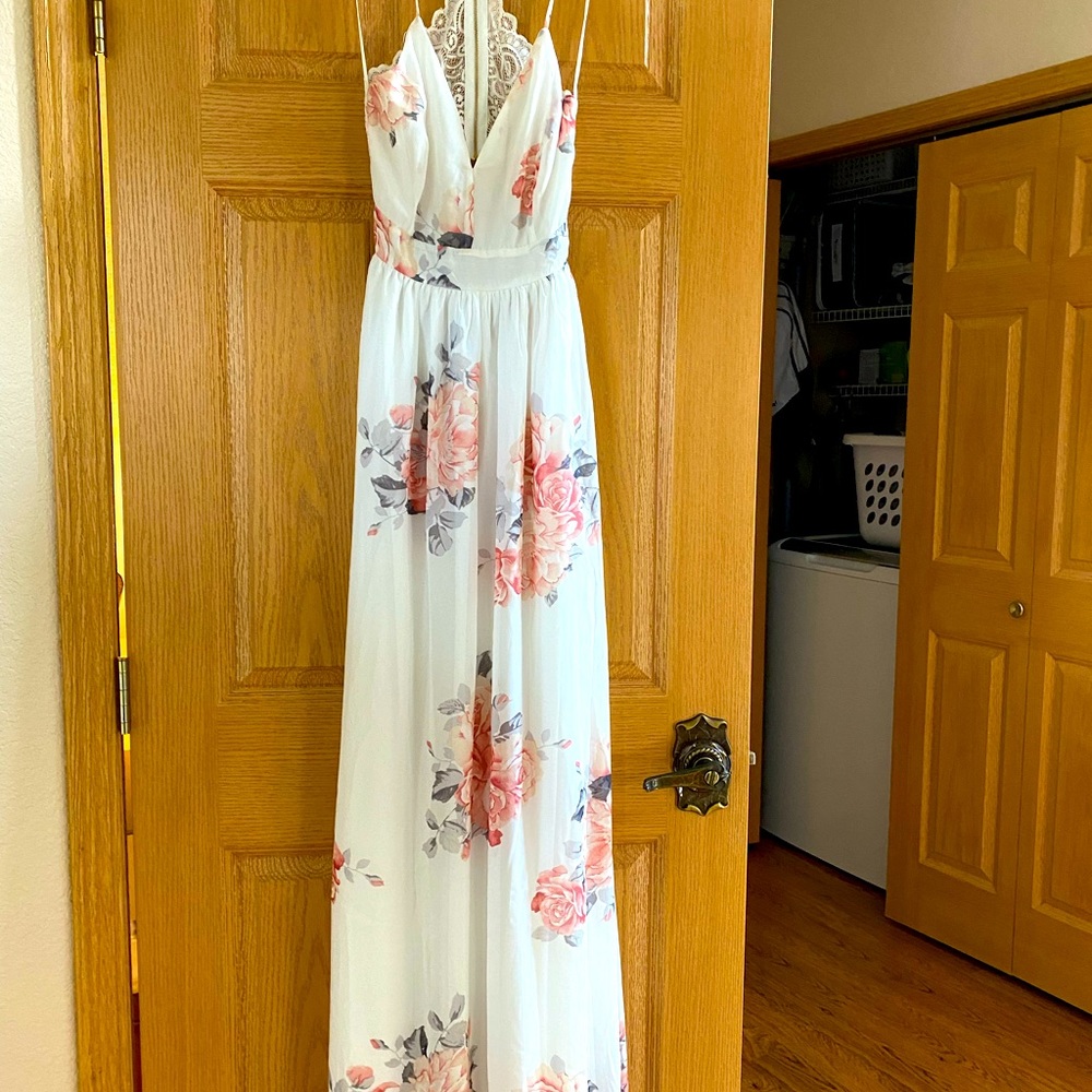 Windsor chiffon floral dress - NWT